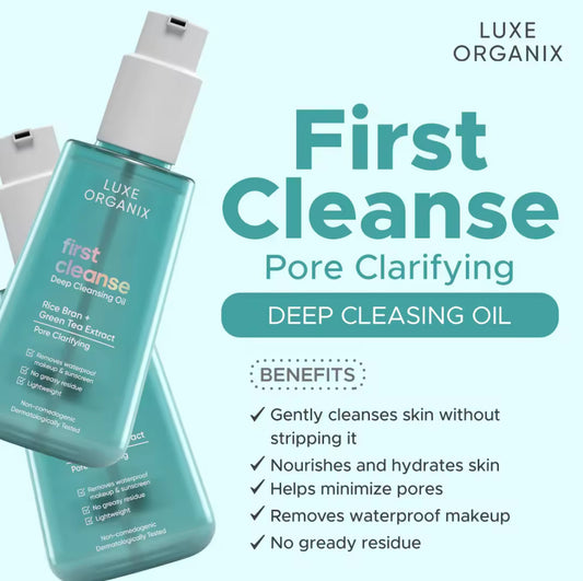 ON HAND! Luxe Organix Pore Clarifying Cleansing Oil 150ml
