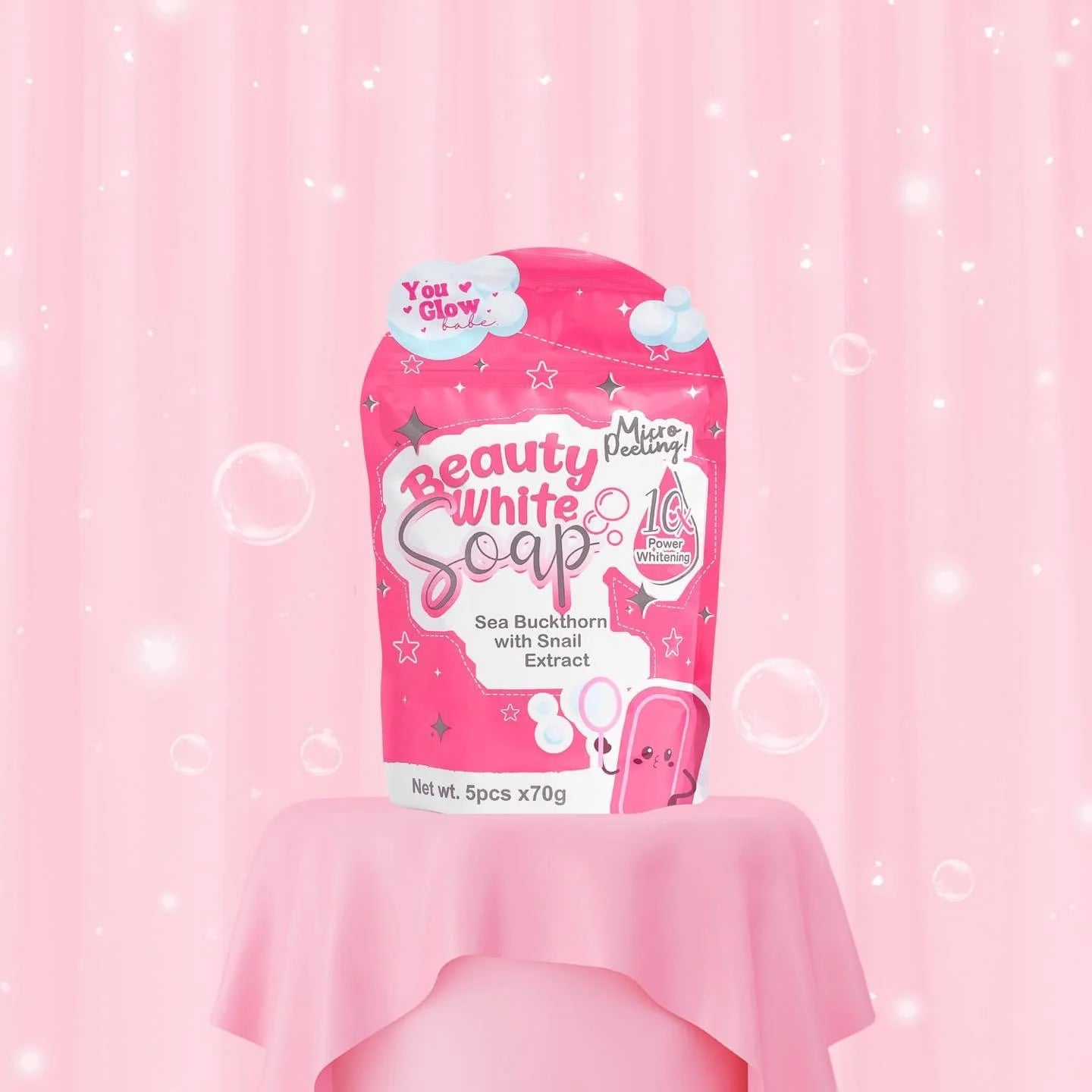 PREORDER! You Glow Babe Beauty White Soap 70g x 5 bars