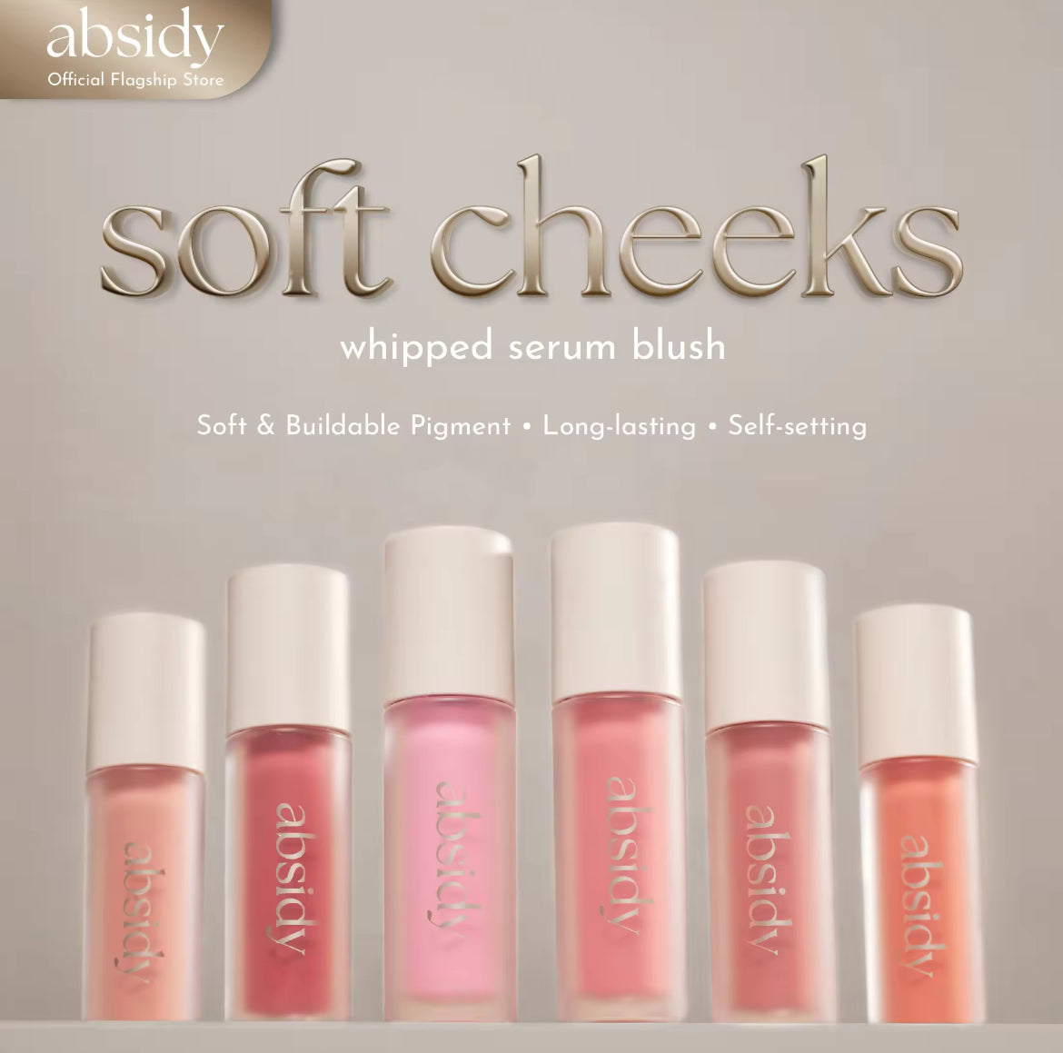 PREORDER! Absidy Soft Cheeks Whipped Serum Blush