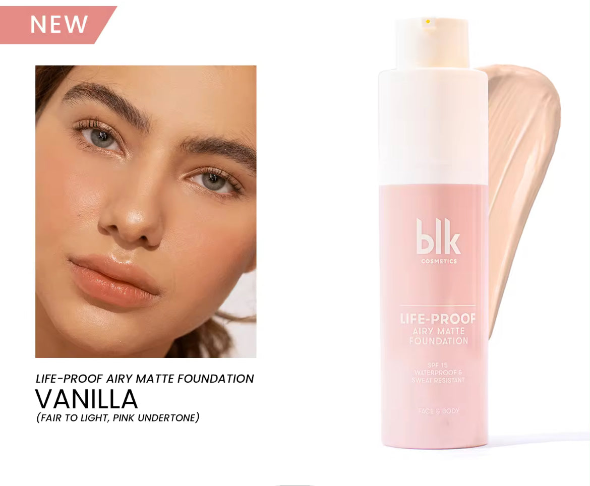 PREORDER! blk cosmetics daydream airy matte foundation