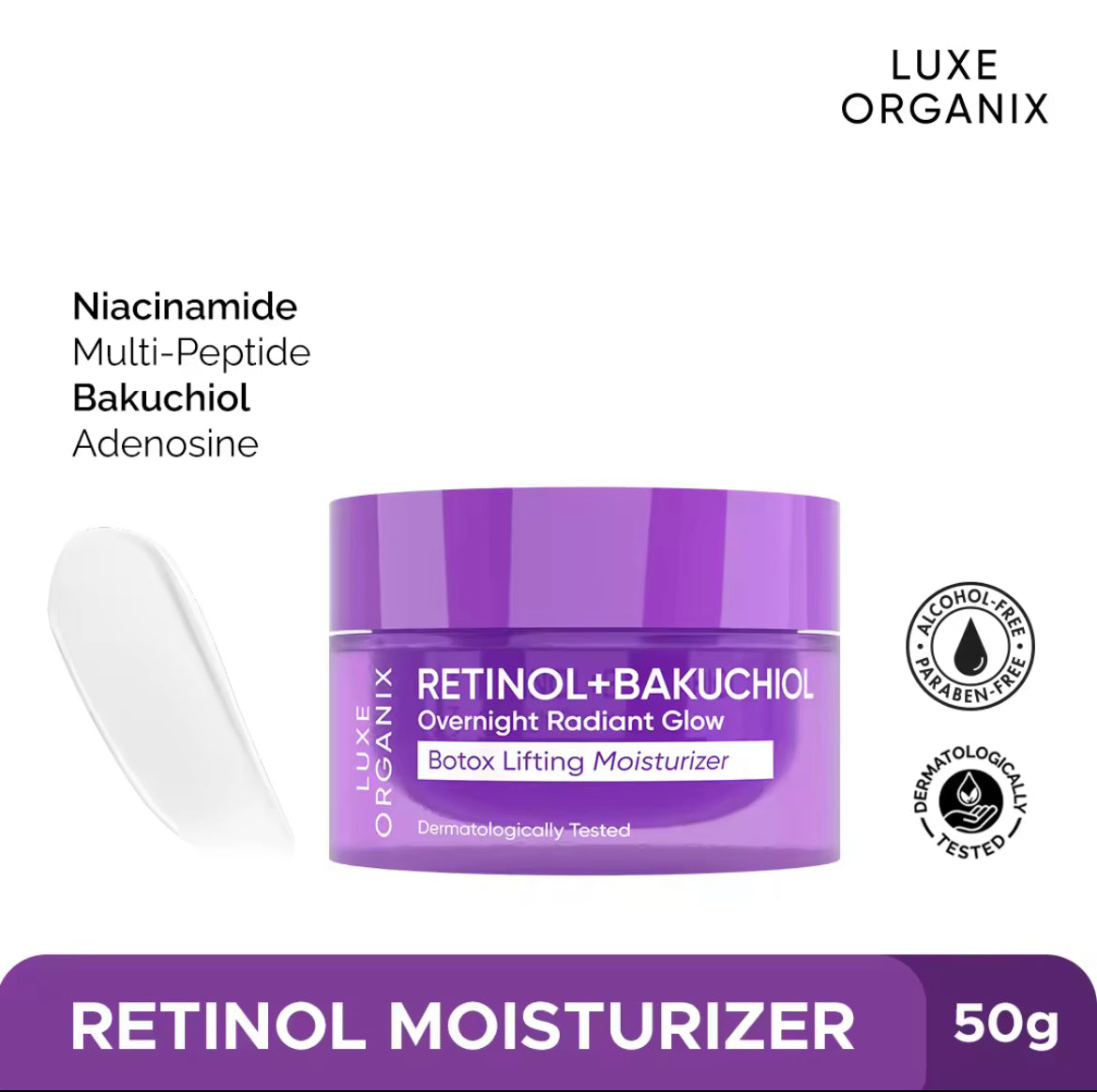 ON HAND! New! Luxe Organix Moisturizer 50g