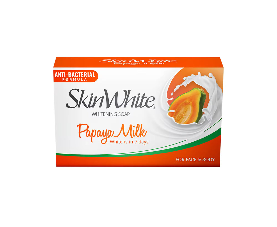 PREORDER! SkinWhite Whitening Natural Papaya Milk Soap 90g set of 3