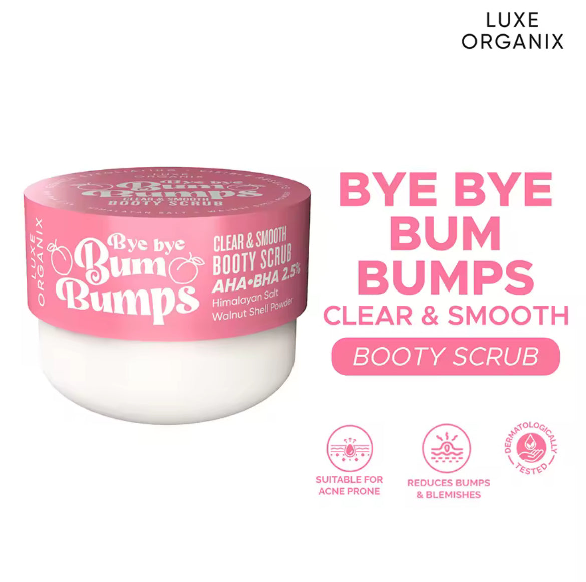 ON HAND! Bum Bum Scrub Butt Whitening Exfoliator 250ml