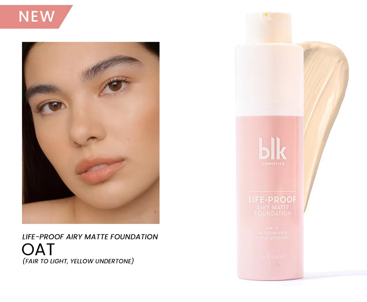 PREORDER! blk cosmetics daydream airy matte foundation