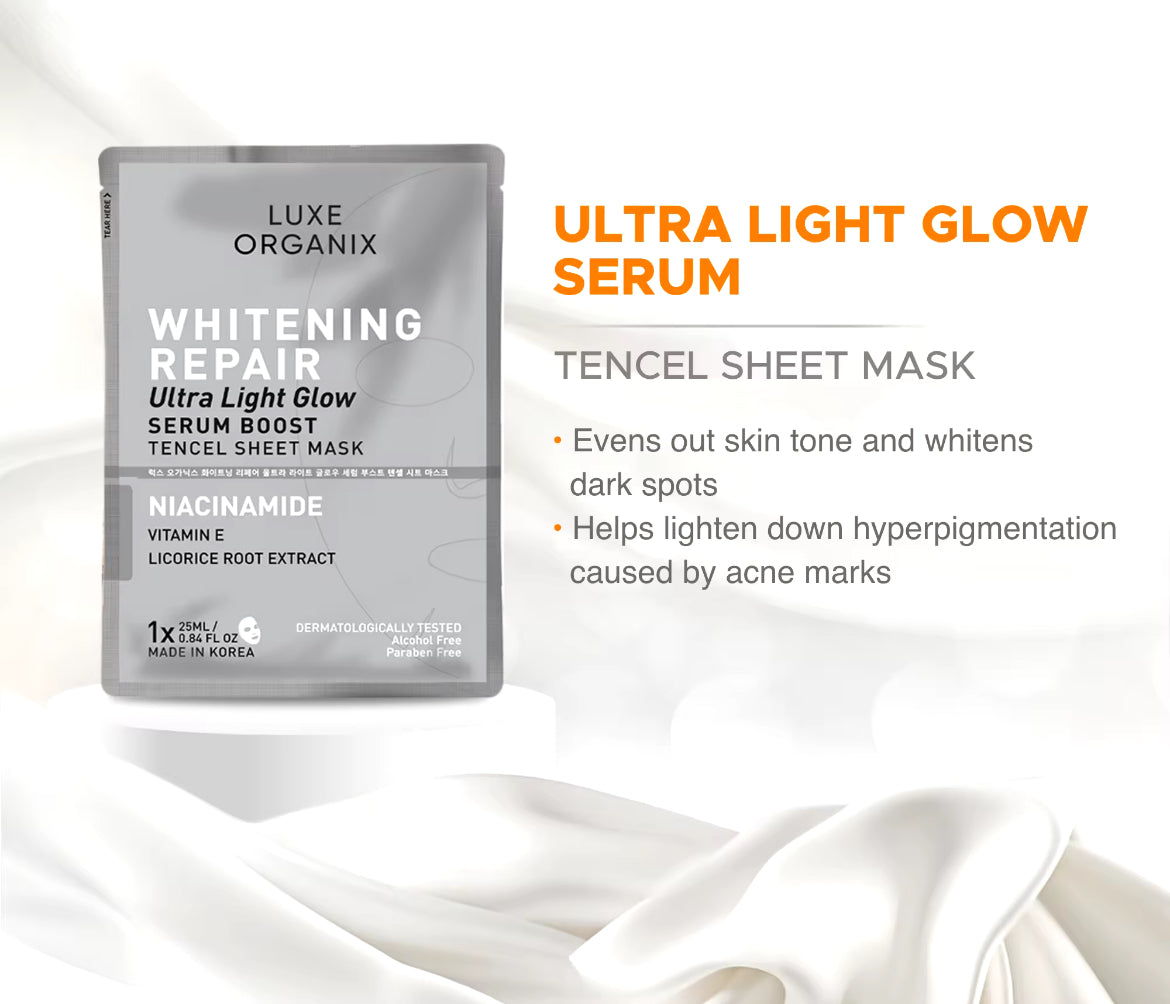 ON HAND! Whitening Repair Serum Boost Sheet Mask 25ml