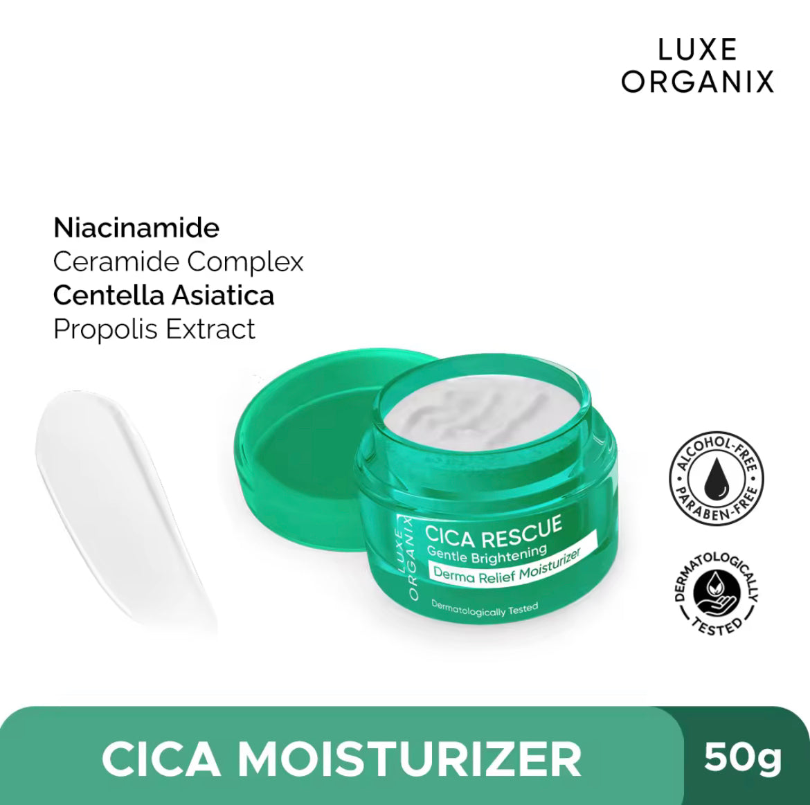 ON HAND! New! Luxe Organix Moisturizer 50g