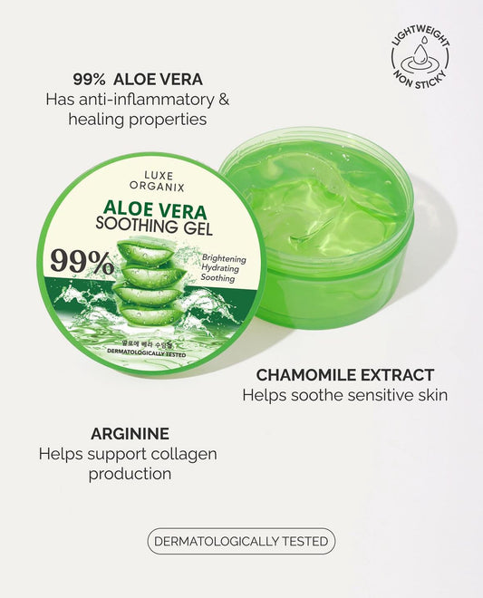 ON HAND! Aloe Vera Soothing Gel 300ml