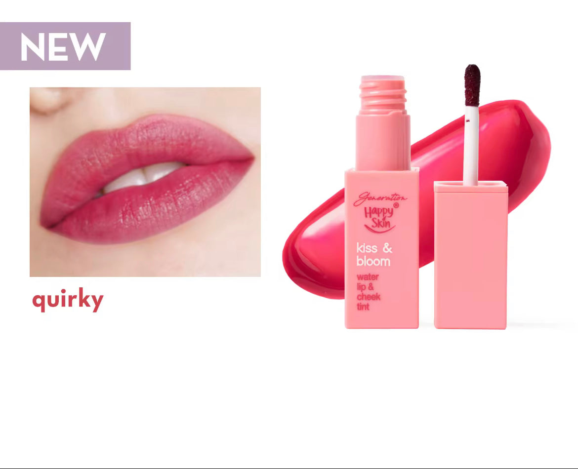 PREORDER! Generation Happy Skin Kiss & Bloom Water Lip & Cheek Tint