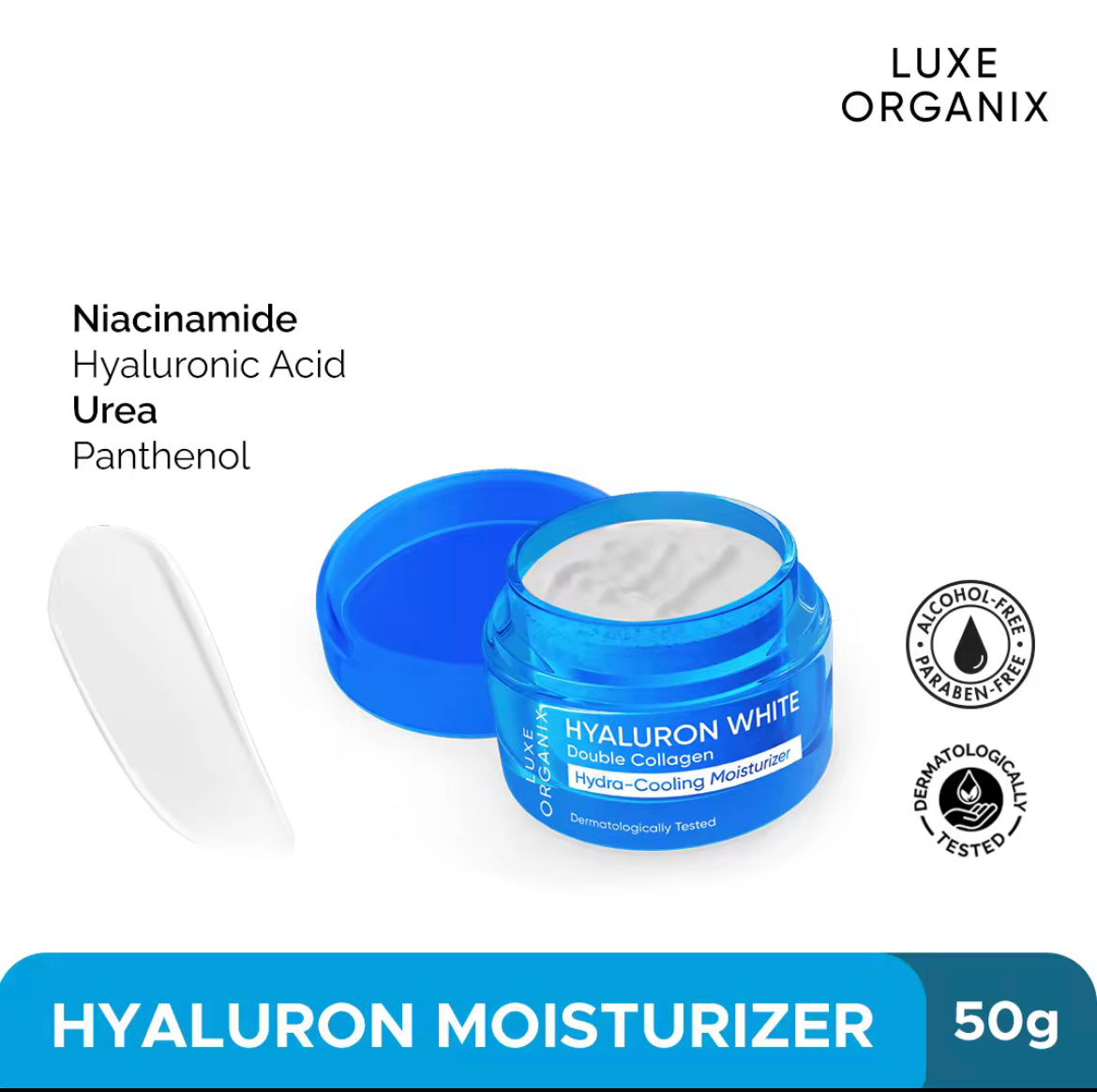 ON HAND! New! Luxe Organix Moisturizer 50g