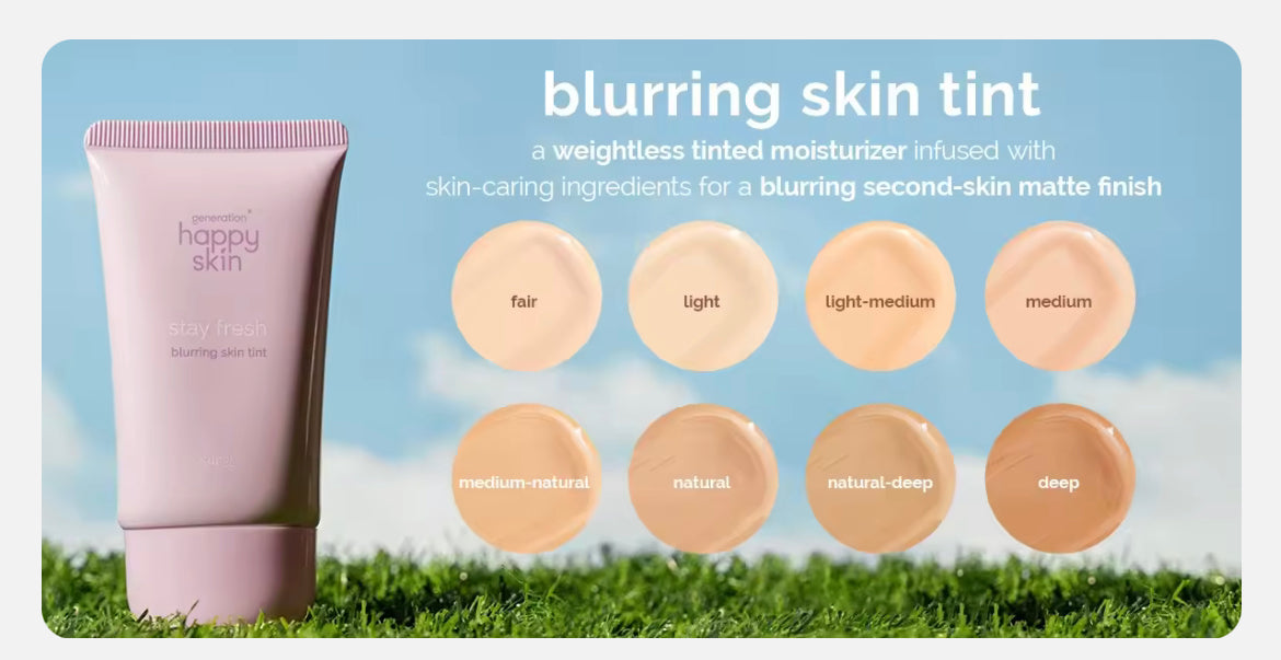 PREORDER! Generation Happy Skin Stay Fresh Blurring Skin Tint