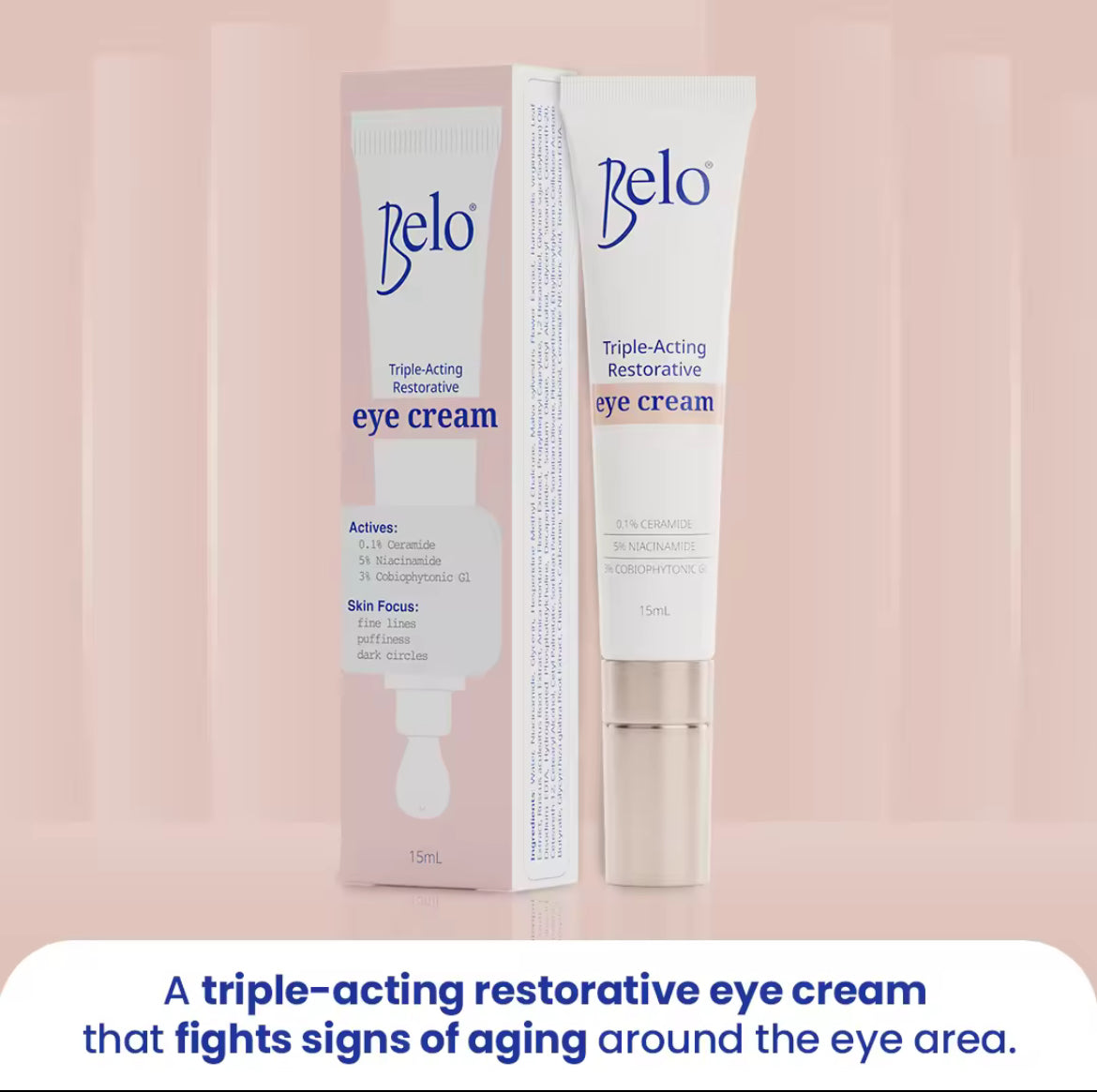 PREORDER! NEW!Belo Triple-Acting Restorative Eye Cream