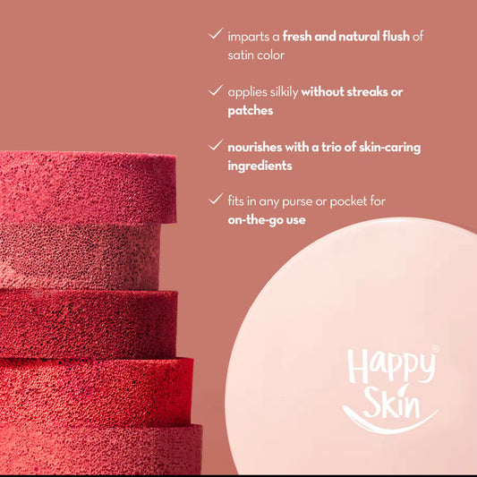 PREORDER! Happy Skin Second Skin Serum Cushion Blush