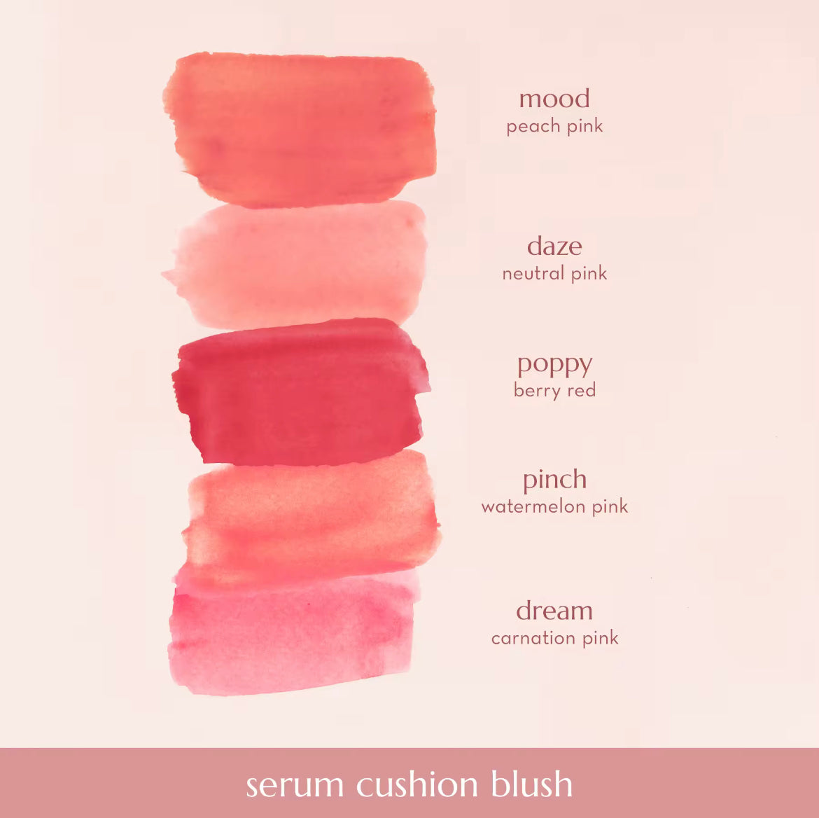 PREORDER! Happy Skin Second Skin Serum Cushion Blush