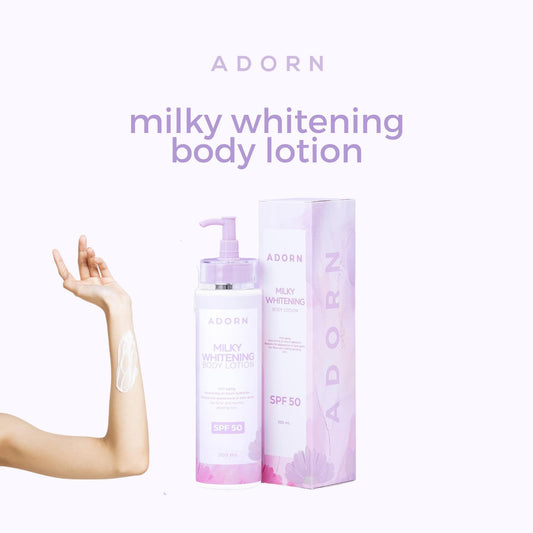 ON HAND! Adorn Milky Whitening Body Lotion 200ml