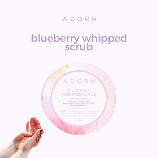 PREORDER! Adorn Blueberry Whipped Scrub