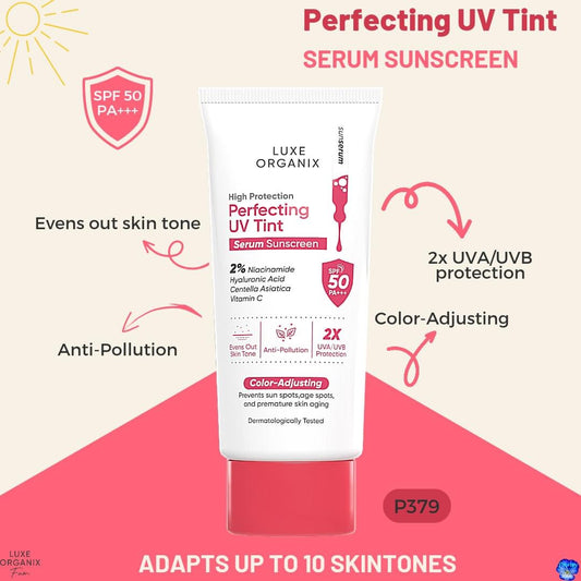 ON HAND! Perfecting UV Tint Serum Sunscreen SPF 50 PA +++ 40g