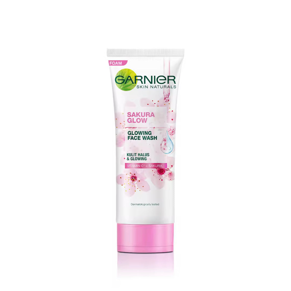 Garnier Sakura Glow Cleansing Foam (100ML)