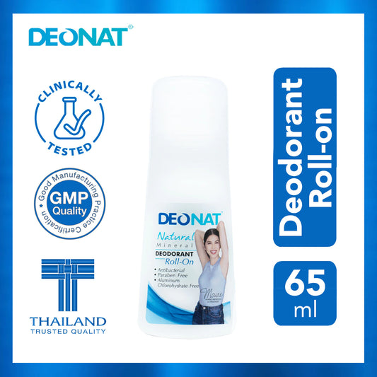 Natural Mineral Deodorant Roll-On 65ml