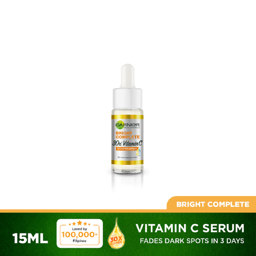 GARNIER Bright Complete Vitamin C Serum (For Dark Spots) 15mL