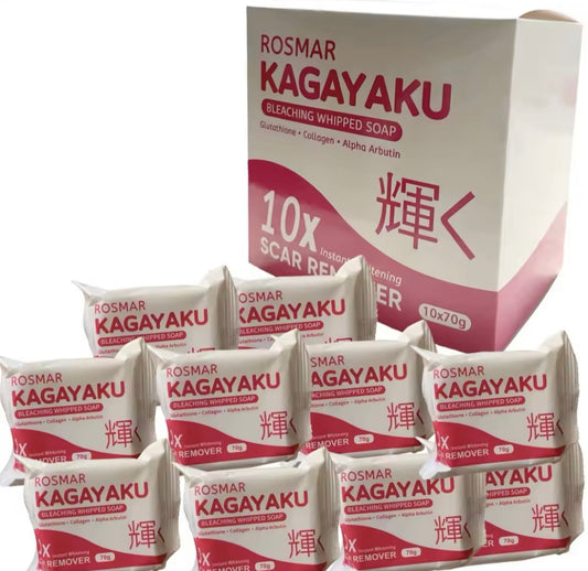 ON HAND! Rosmar Kagayaku Bleaching Whipped Soap 70g