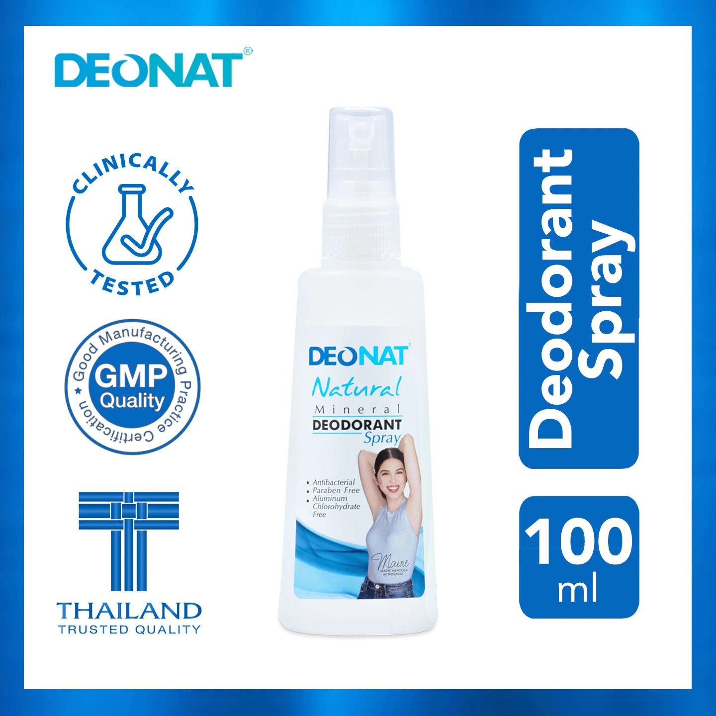 ON HAND! Deo Nat Deodorant Spray 100ml