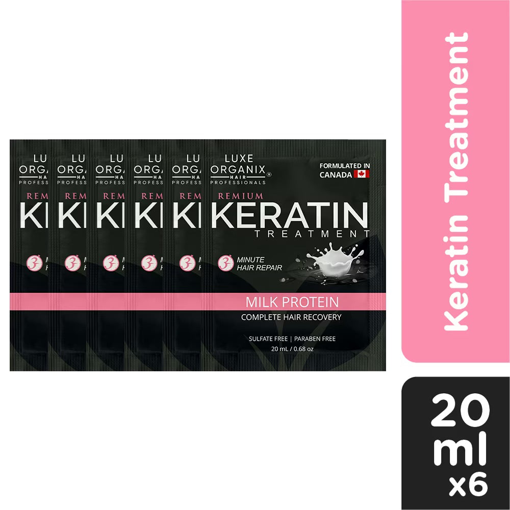 Premium Keratin Milk Protein 6sx20ml