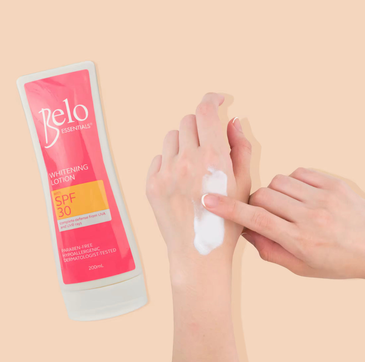 PRE ORDER! Belo Essentials Whitening Lotions w/SPF30