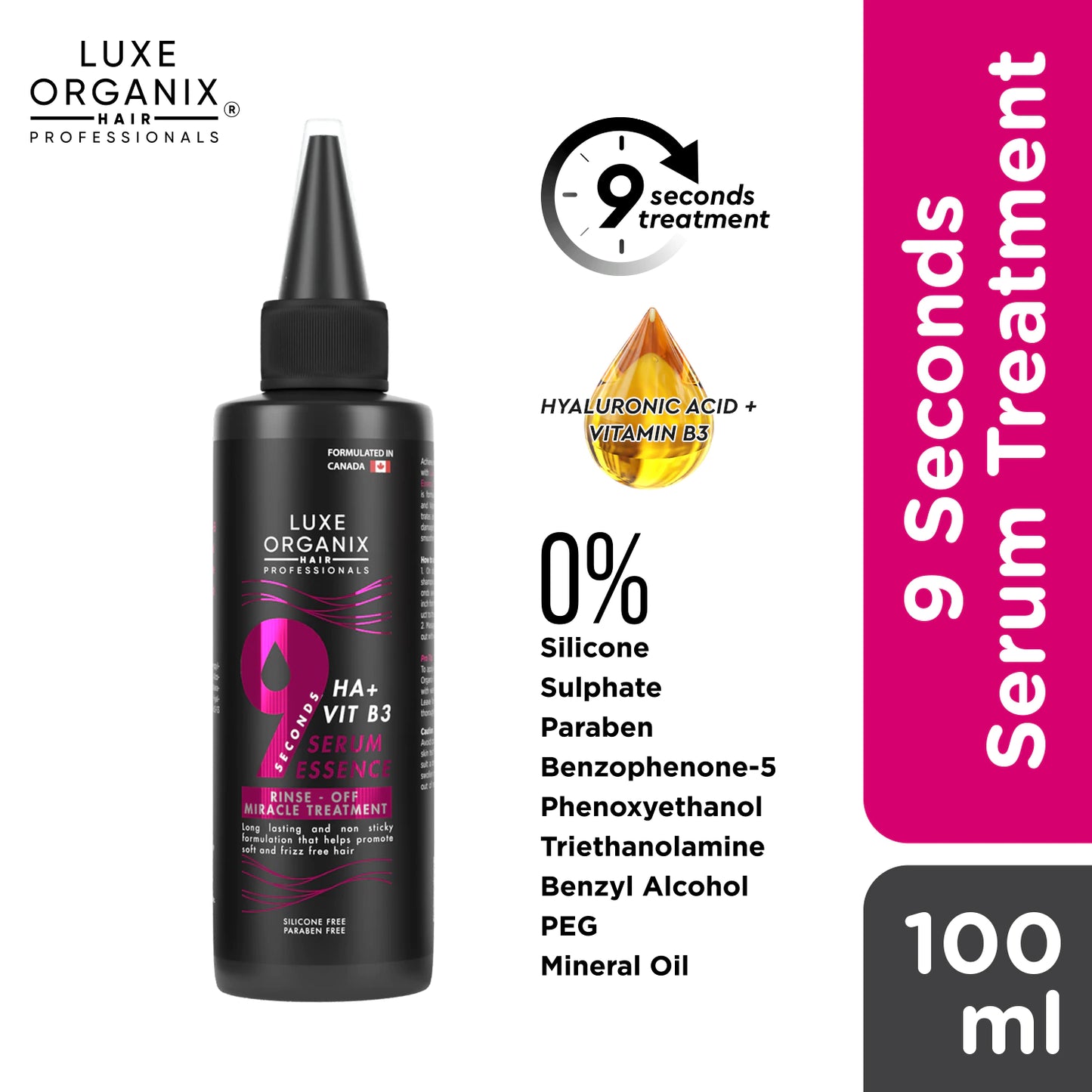 ON HAND! 9 Seconds Serum Essence treatment 100ml