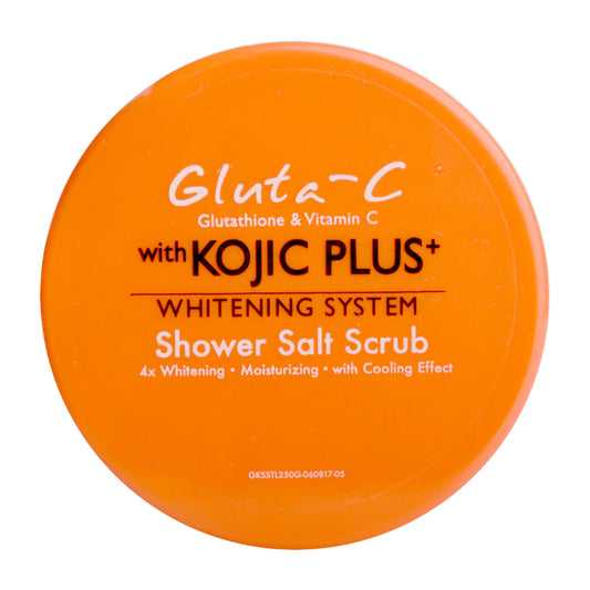 Gluta C Kojic Plus+ Shower Salt Scrub 250g