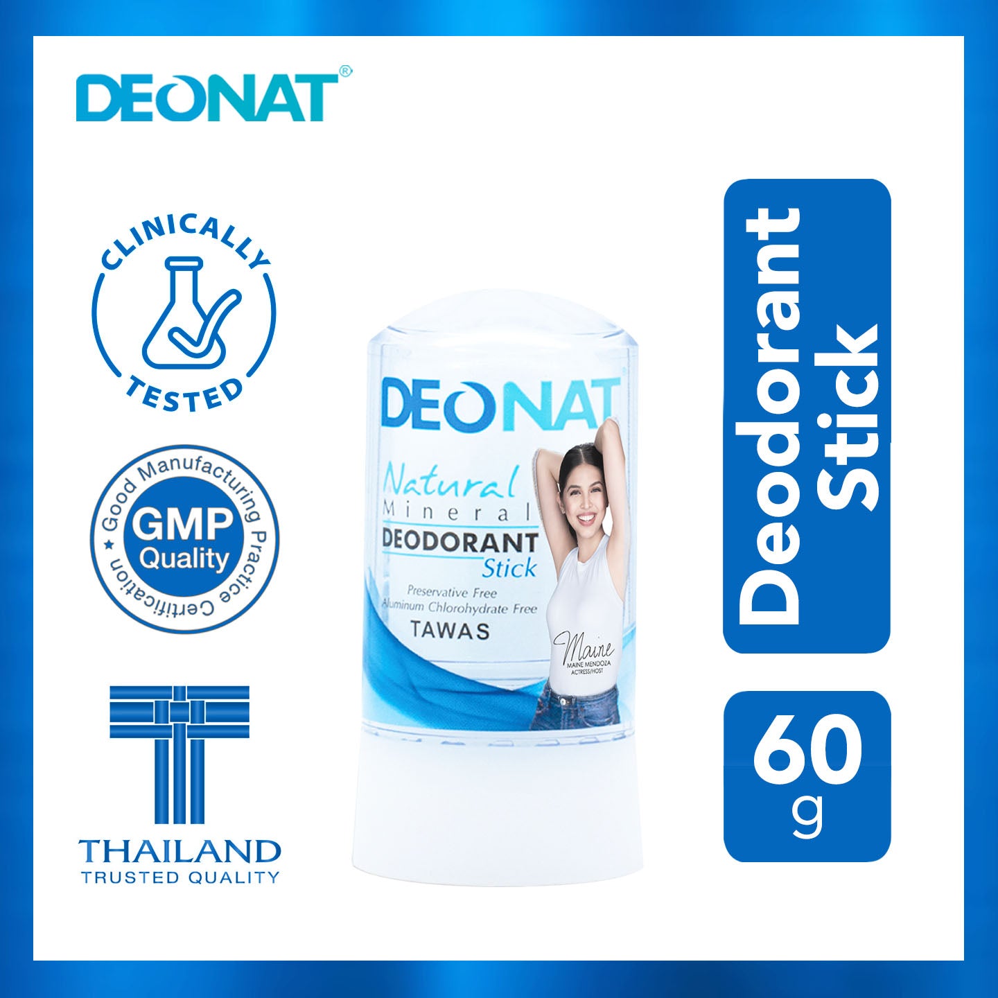 ON HAND! DeoNat Deodorant Stick 60g