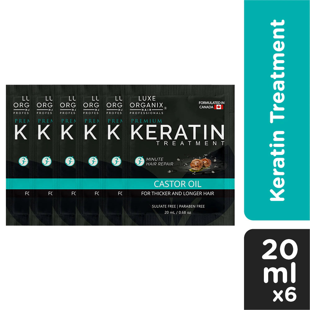 Premium Keratin Castor 6sx20ml