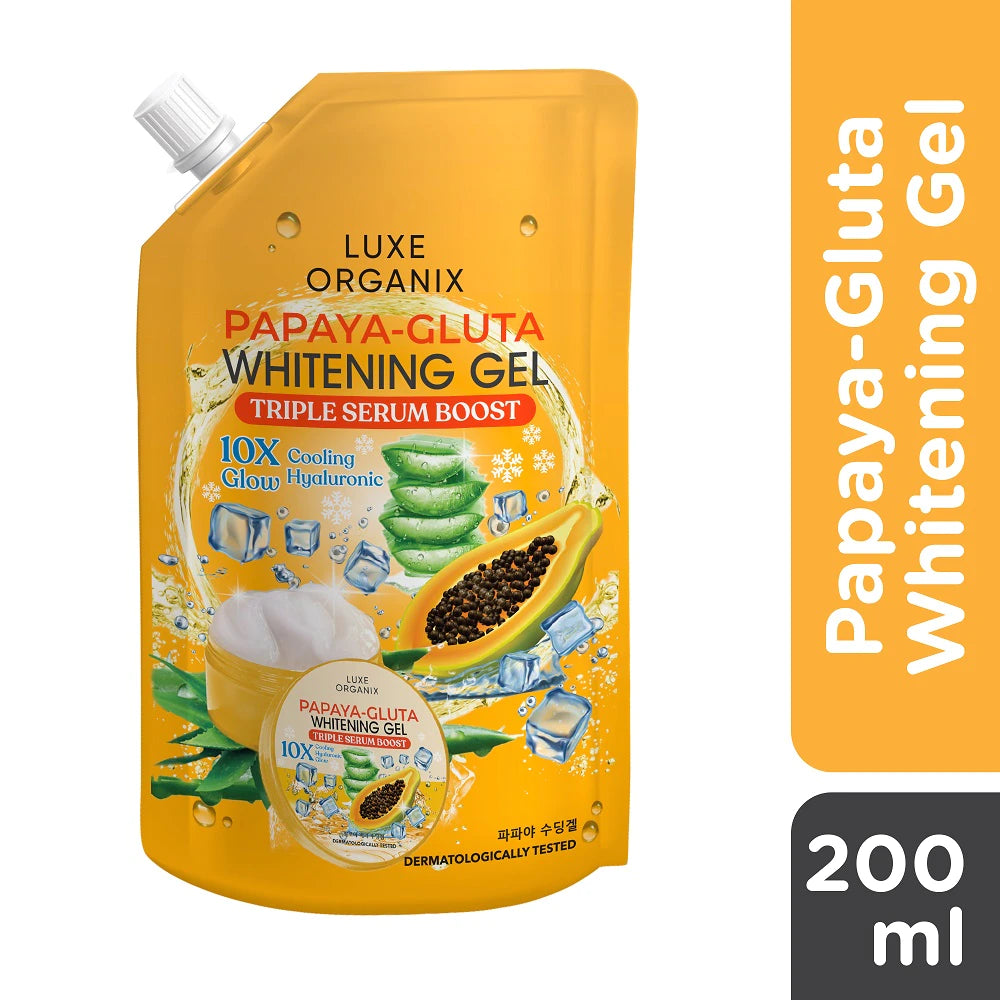 PREORDER! Papaya+Gluta Whitening Gel 200ml