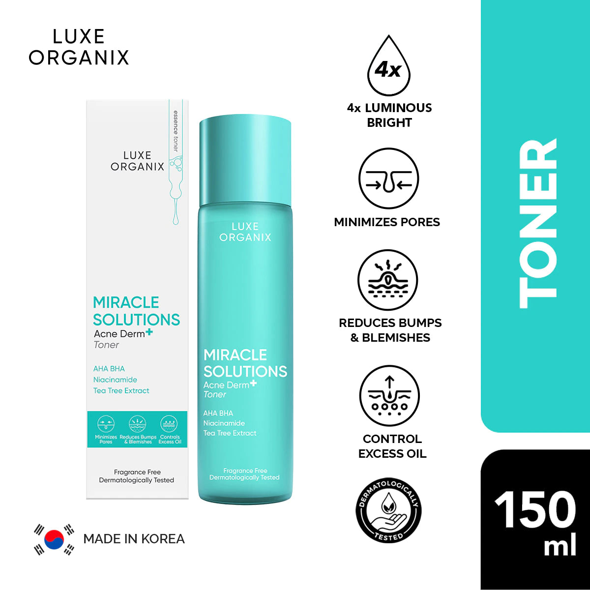 Miracle Toner AHA/BHA Pore Clarifying Treatment 150ml