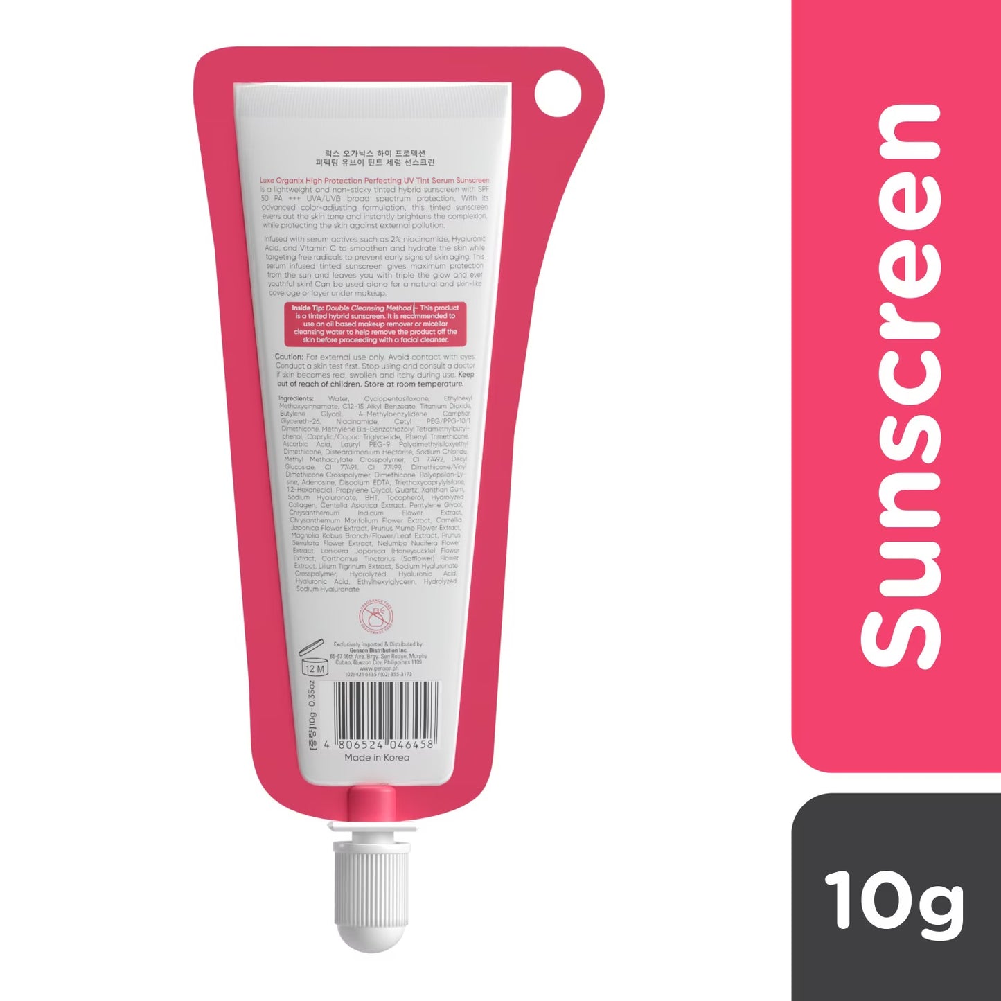 Perfecting UV Tint Serum Sunscreen SPF 50 PA +++ 10g