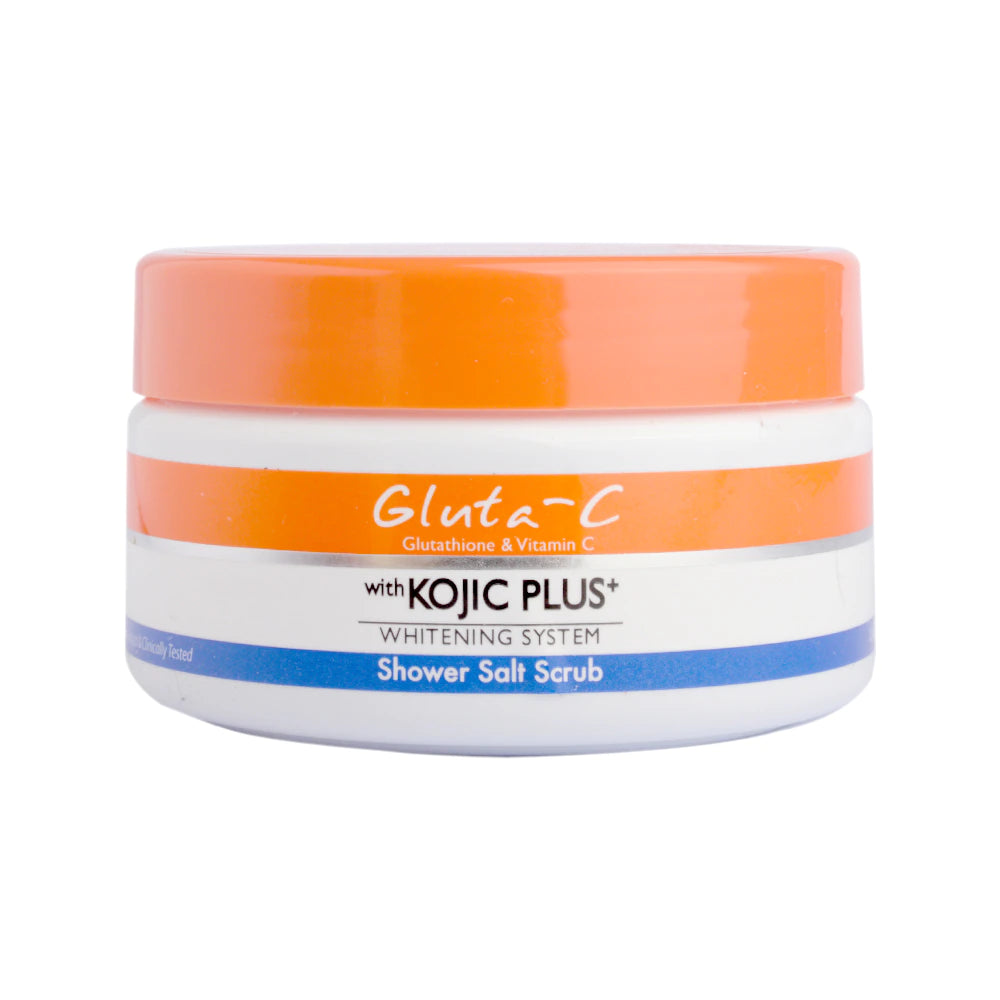 Gluta C Kojic Plus+ Shower Salt Scrub 250g